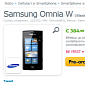 Samsung's Omnia W Now on Pre-Order at €384.99