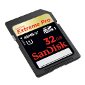 SanDisk Extreme Pro SDHC UHS-I Flash Memory Card Works at 45 MB/s