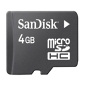 SanDisk Presents World's First 4GB microSD Card
