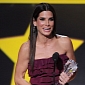 Video: Sandra Bullock Drops F-Bomb During Critics' Choice Awards Speech