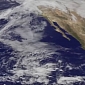 Satellite Animation Shows How Rain Came to California