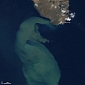 Satellite Images Ongoing Submarine Volcano Eruption