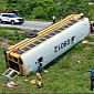 School Bus Overturns in Kansas City, 20 Sixth Grade Girls Injured