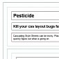 Script of the Day: Pesticide