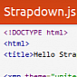 Script of the Day: Strapdown.js