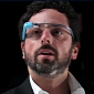 Sergey Brin Shows Off Google Glasses and the 360 Degree Panorama Feature