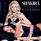 Shakira and Rihanna Share Revealing Artwork for “Can’t Remember to Forget You”