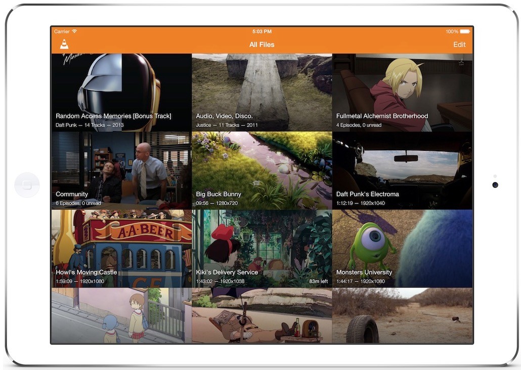 vlc streamer for ipad