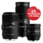 Sigma Slashes Up to $300 on Select Lenses and Flashes