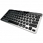 Silver-Black Wireless Bluetooth Keyboard from Logitech Released