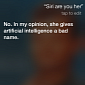 Siri Doesn’t Like to Be Asked About “Her”