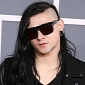 Skrillex Sets His Hair on Fire at Birthday Party – Video