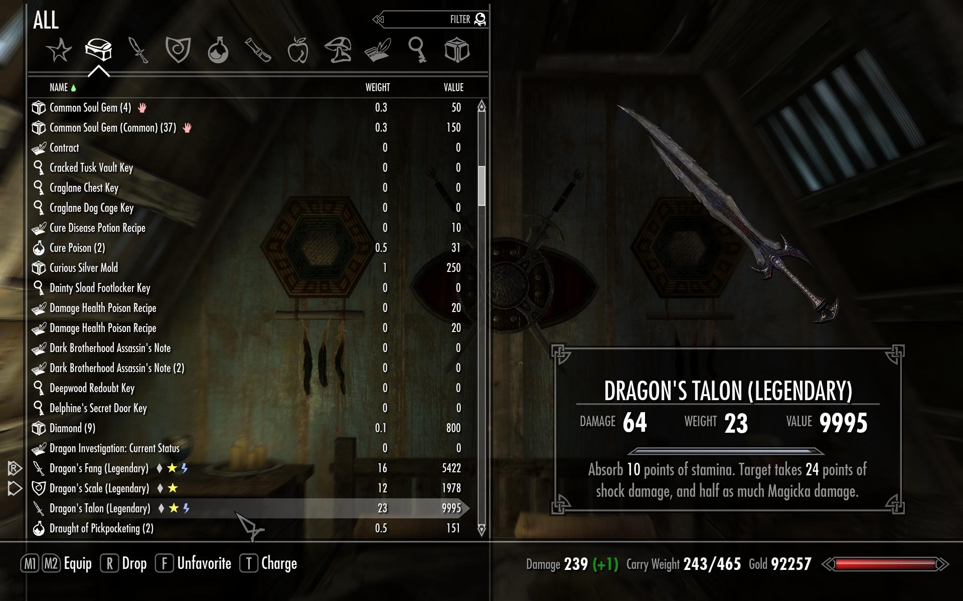 how to set magicka in skyrim console