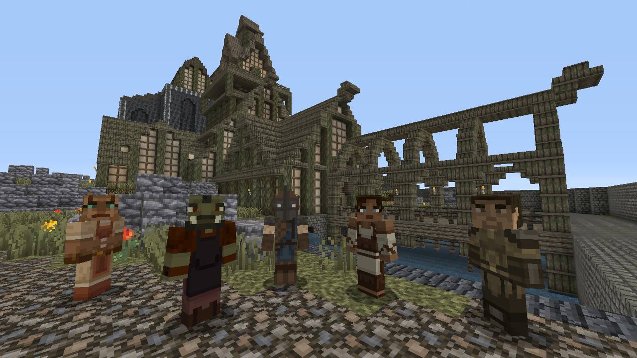 Skyrim Texture Pack Coming to Minecraft on Xbox 360, Gets 