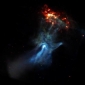 Small Pulsar Generates 150 Light-Year-Wide Nebula