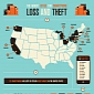 Smartphone Loss and Theft: Experts Name Worst US Cities – Infographic