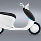 Solar-Powered Electric Scooter Ideal for Urban Commuting