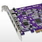 Sonnet Introduces USB 3.0/FireWire Combo PCI Express Adapter
