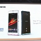 Sony Announces Xperia SP (M35t) for China Mobile’s TD-LTE Network
