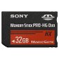 Sony Memory Stick PRO-HG Duo HX Operates at 30MB/s