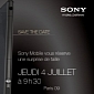 Sony Mobile Teases July 4 Announcement, Xperia ZU Expected