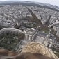 Sony Straps Action Cam on the Back of an Eagle and Sends It Flying Around Paris – Video