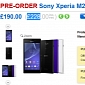 Sony Xperia M2 Now Up for Pre-Order in the UK, on Sale from Mid-May