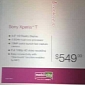 Sony Xperia T Launching at Mobilicity for $550 CAD (420 EUR) Off-Contract
