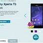 Sony Xperia T3 to Arrive in the UK Exclusively on Carphone Warehouse