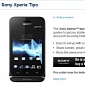 Sony Xperia Tipo Now Available in the UK for 90 GBP (140 USD/115 EUR)