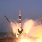 Soyuz Launches with Three Astronauts Bound for the ISS, the Last Canadian for Seven Years