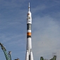 Soyuz Rocket Erected into Place, Ready to Send More Astronauts to the ISS