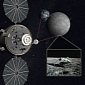 Space Base on the Far Side of the Moon: A Possibility