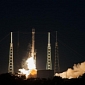 SpaceX Rocket Takes Off with Its First Commercial Satellite
