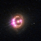 Spin of Distant Black Hole Measured for the First Time
