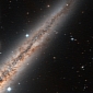 Spiral Galaxy 30 Million Light-Years Away Caught on Tape