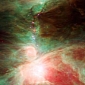 Spitzer Sees Stars in Orion's Sword