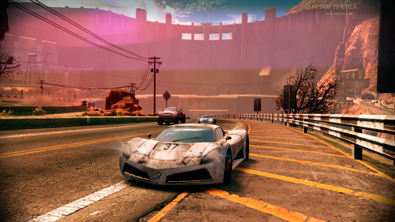 split second car racing game