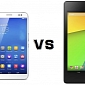 Spot the Difference: Nexus 7 vs. Huawei MediaPad X1 7.0
