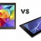 Spot the Difference: Samsung Galaxy Tab S 10.5 vs. Sony Xperia Z2 Tablet