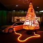 Spotlight: Chevy Volt Parts Are Used to Make Christmas Tree