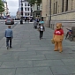 Spotted in Street View: Winnie-the-Pooh Wandering the Streets of Oslo