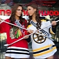 Stacie Juris Poses in Blackhawks Jersey with No Pants On – Photo