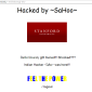 Stanford University Webpage Defaced