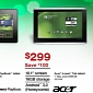 Staples Reveals Black Friday Deals: $200 BlackBerry PlayBook, $300 Acer Iconia Tab