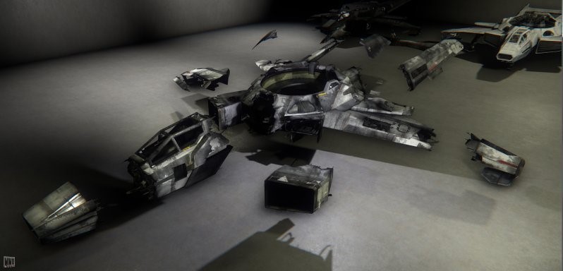 Star Citizen Ship Gets Wrecked to Showcase Impressive Destruction Model