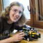 Student Designs LEGO-Based, Chemical-Detecting Robot