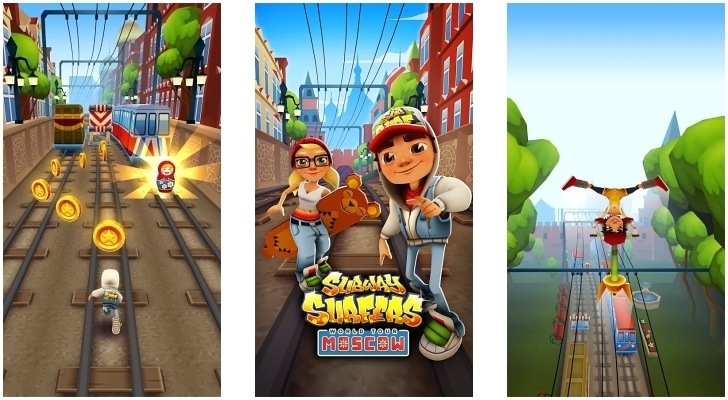 Subway Surfers for Android Update Adds Russia World Tour