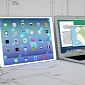 Super-Sized iPad Next to MacBook Air – Concept  by CiccareseDesign