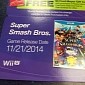 Super Smash Bros. Wii U Version Launches on November 21 – Report